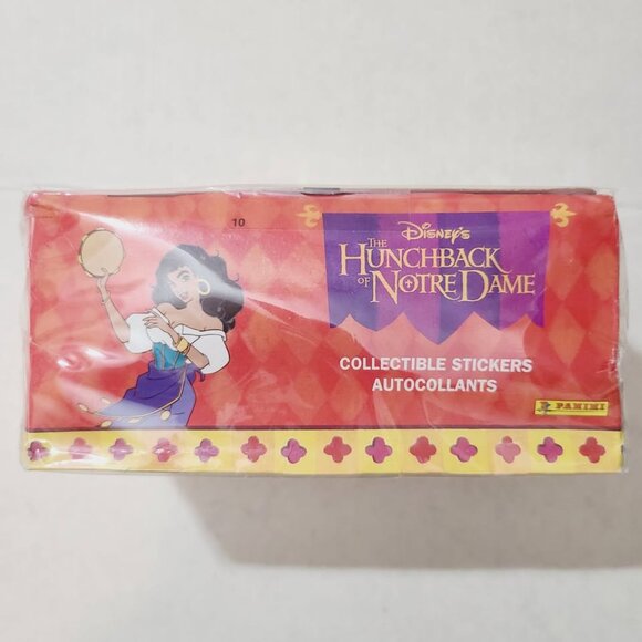 PANINI The Hunchback of Notre Dame 100-Pack Sticker Box FACTORY SEALED - Picture 5 of 6